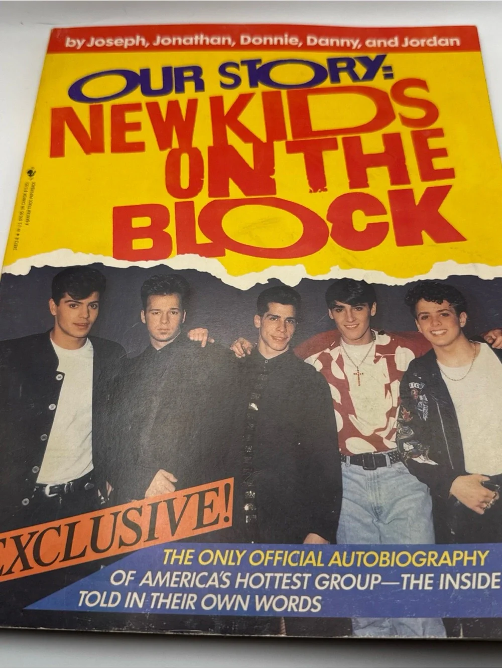 New Kids on the Block (NKOTB) Book and Comic Book Collectible Set of 8 Ephemera
